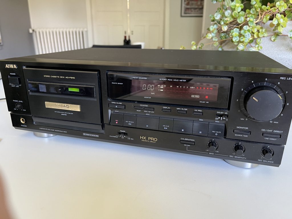 AIWA ADF910 3Head Double Capstan High End Tape Deck Ingenieurbüro Grafe