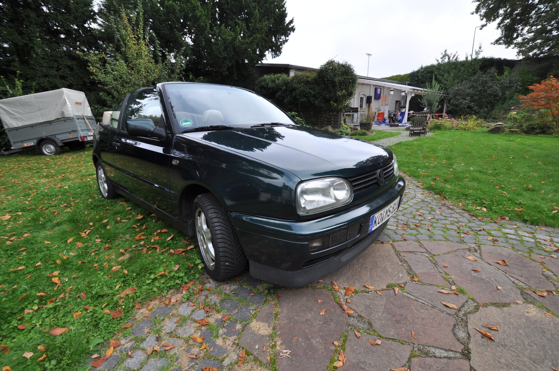 VW Golf Mk3 Convertible 1996 from Dougie’s vehicle history